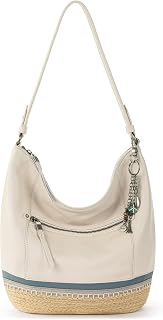 The Sak Sequoia Leather Hobo Bag - Large Slouchy Shoulder Purse, Zip Pocket