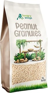 Premium Wild Bird Food 5L Refill, (5L Bag, Peanut Granuels) | Refill Bag