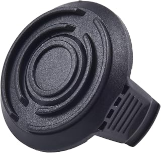 Hoppipola Spool Cover Cap for Spear & Jackson N0F-GT-250/18-D String Trimmer Black PVC Replacement Part