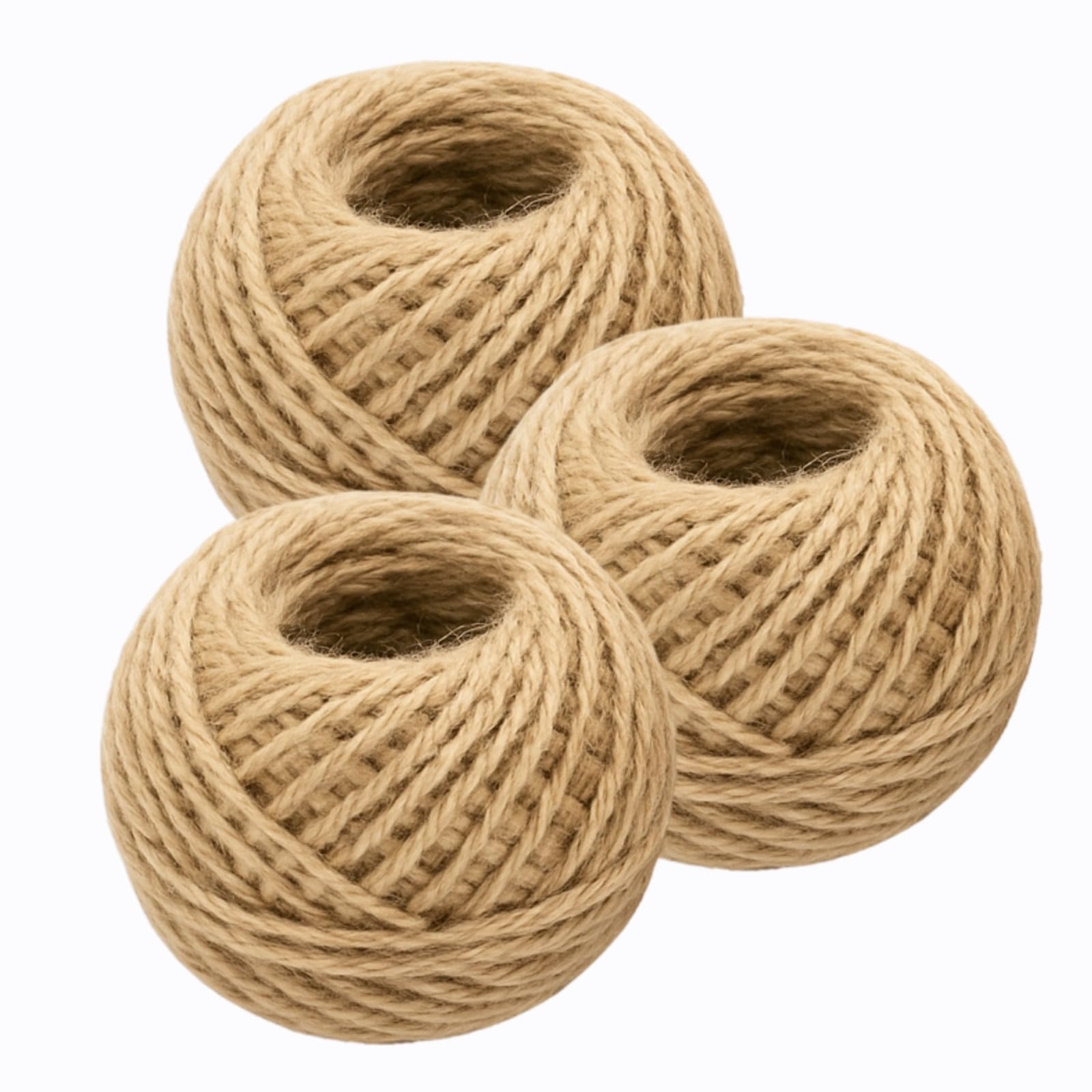 3x Jute Twine string Garden Twine Jute Rope for Decoration, Garden,DIY Crafts, G