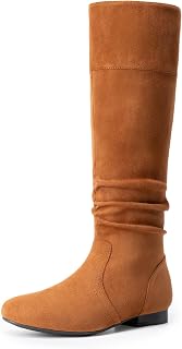 DREAM PAIRS BLVD-W Women's Flat Tall Boots