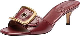 Coach Women’s Margot Sandal With Oversized Buckle