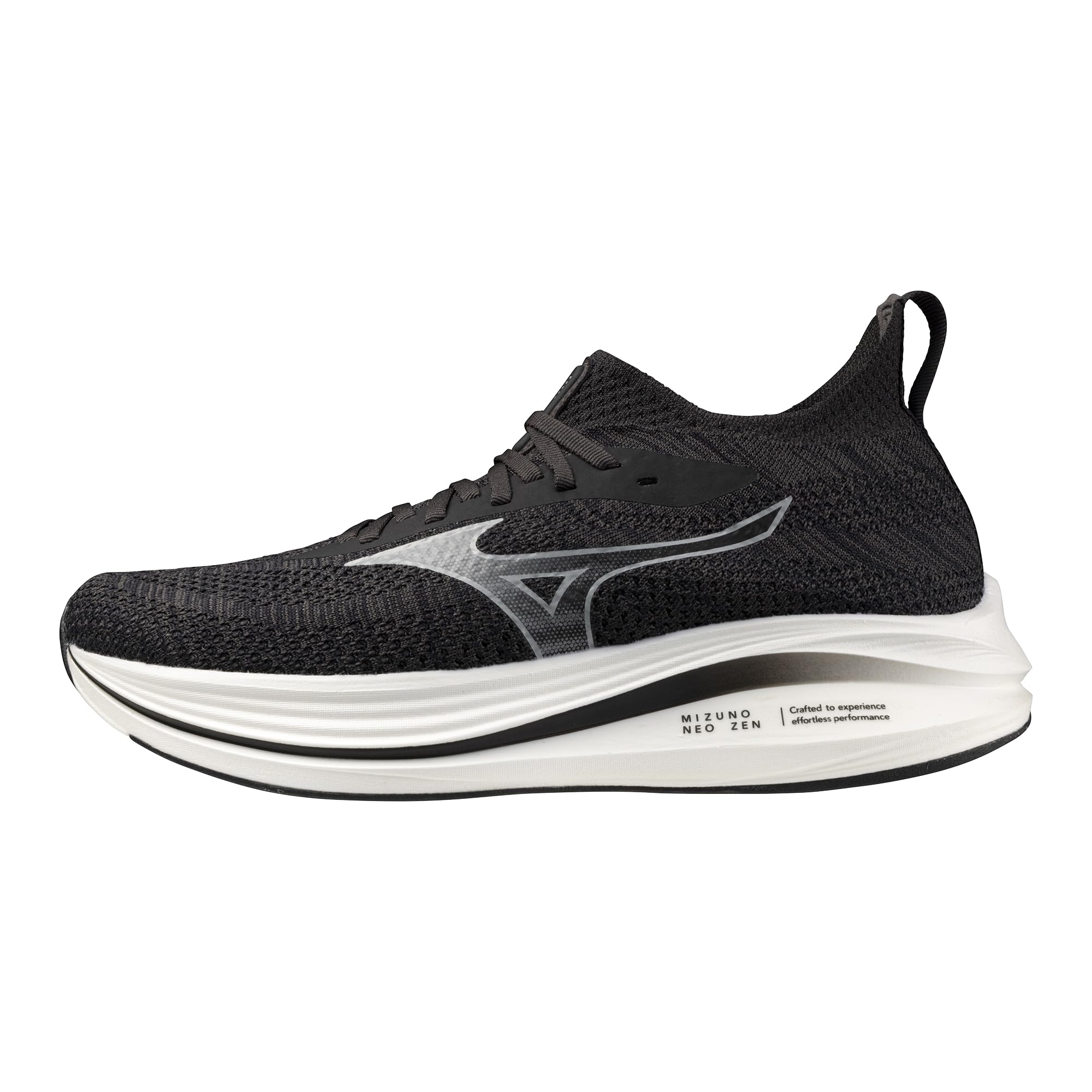 Mizuno Men's Neo Zen Running Shoes, Silent Black Sand Lampshade, 42.5 EU
