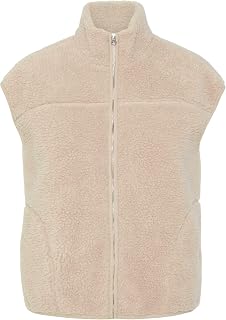 PIECES Pcsadia Teddy Vest Noos Bc Pcsadia – Teddy Noos Bc Women's Vest (Pack of 1)