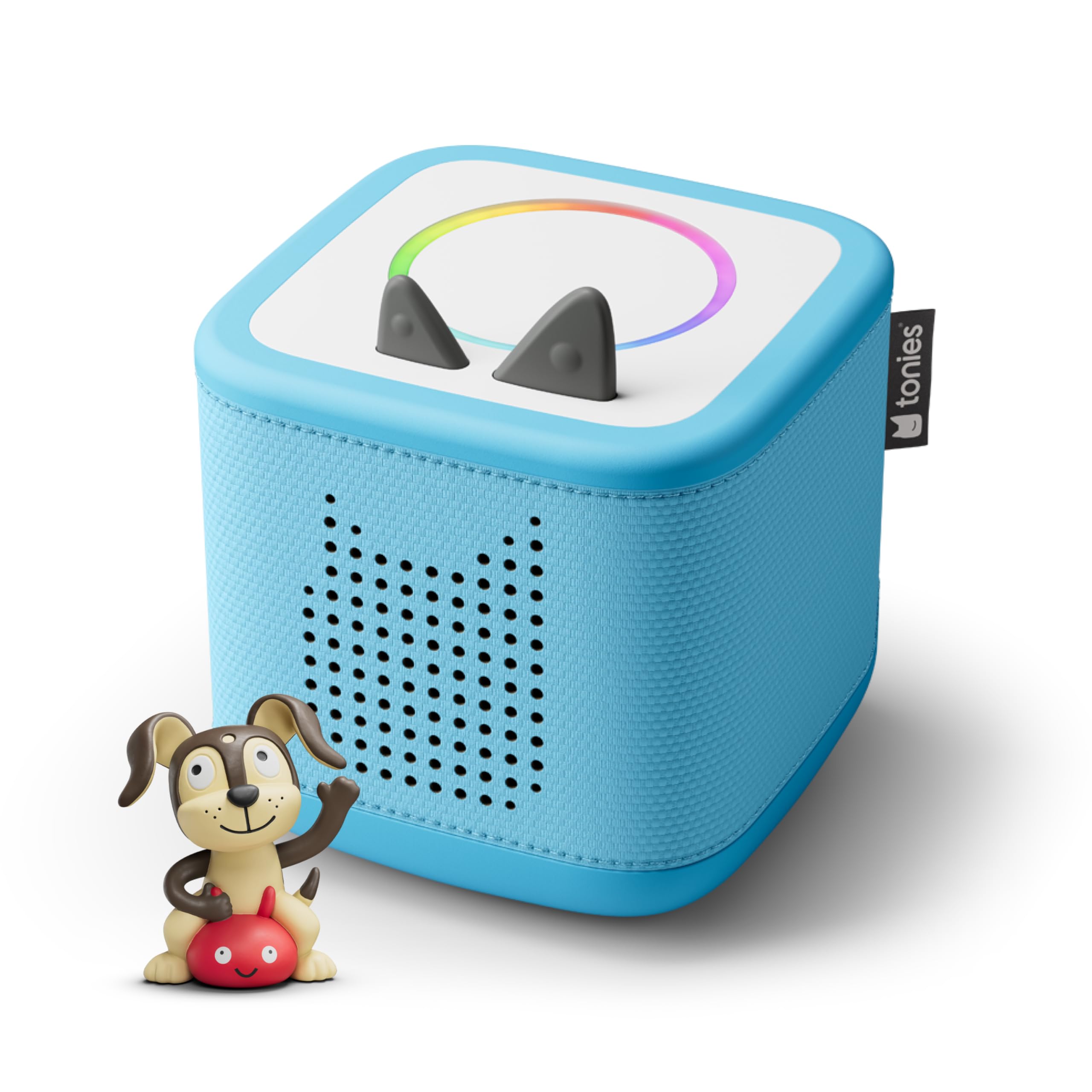 Toniebox 2 Audio Player Starter Set for Kids 1+, Sky Blue | Portable Screen-free