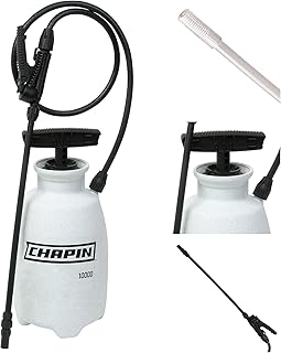 Chapin 10000 SureSpray 1/2-Gallon Lawn and Garden Sprayer | Lightweight poly tank; for home and garden tasks, weed control, feeding plants or cleaning surfaces; adjustable nozzle