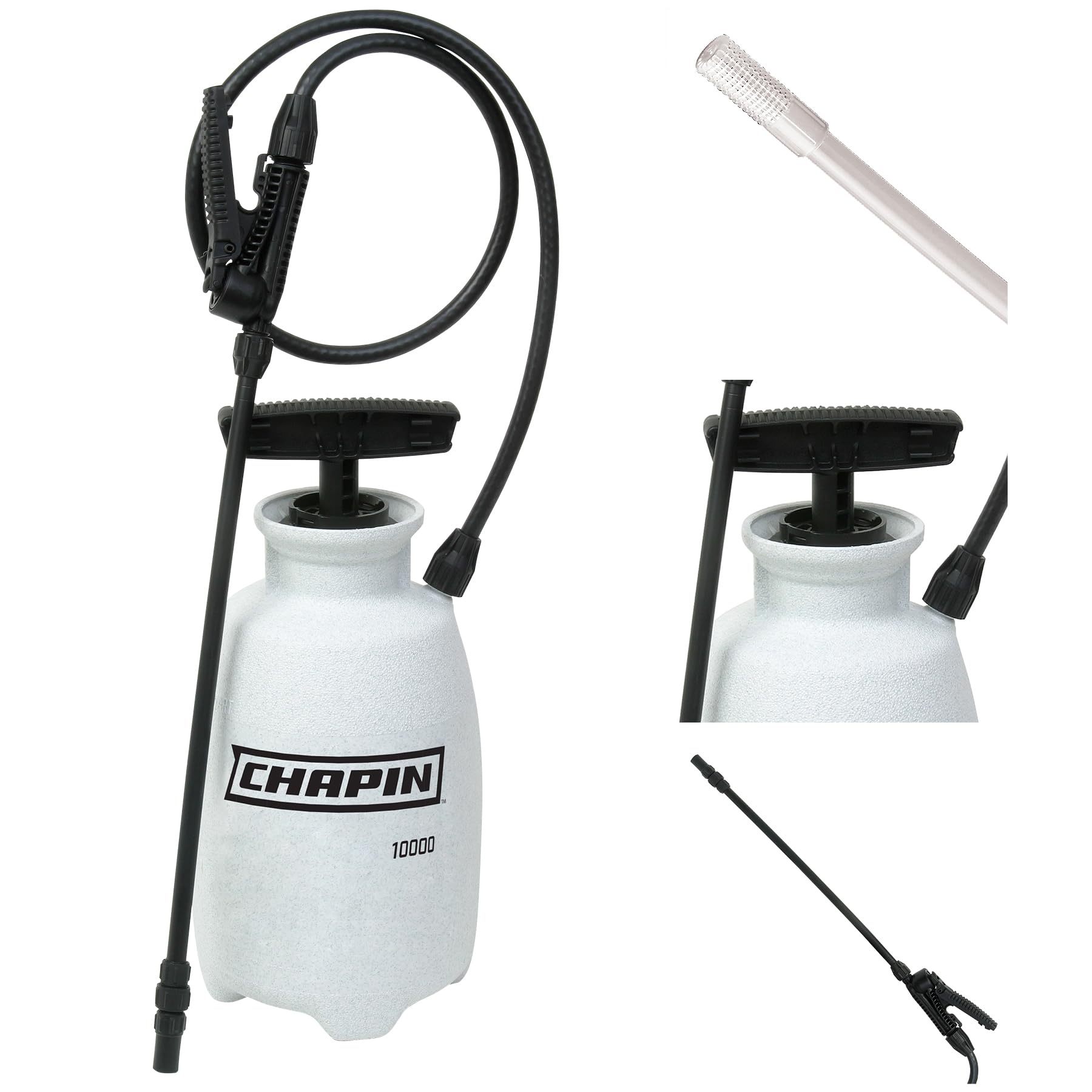 Chapin 10000 SureSpray 1/2-Gallon Lawn and Garden Sprayer | Lightweight poly tan