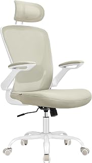 SONGMICS Office Chair, Ergonomic Computer Chair with Headrest