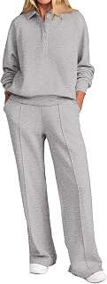 PRETTYGARDEN PC035 Women's Button Up Tracksuit