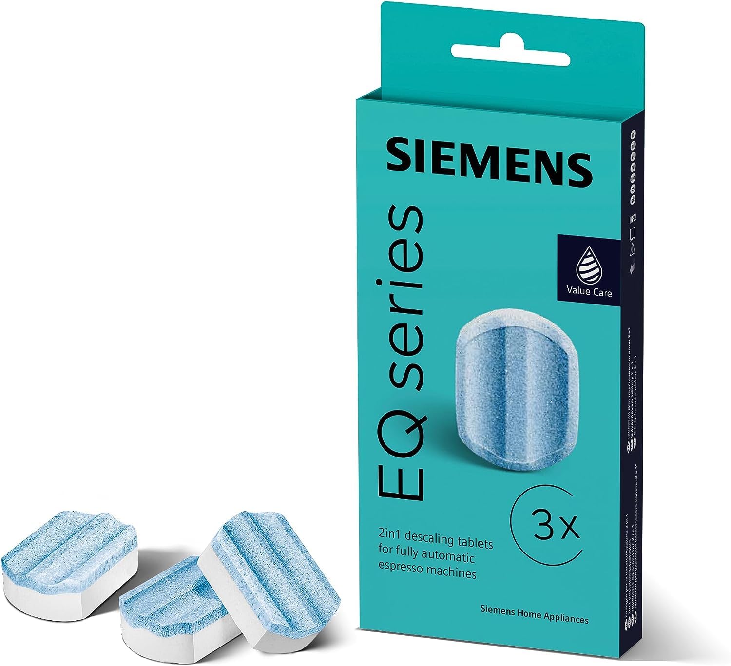 Siemens Descaling Tablets, Pack of 3, Suitable for All Fully Automatic Coffee Ma