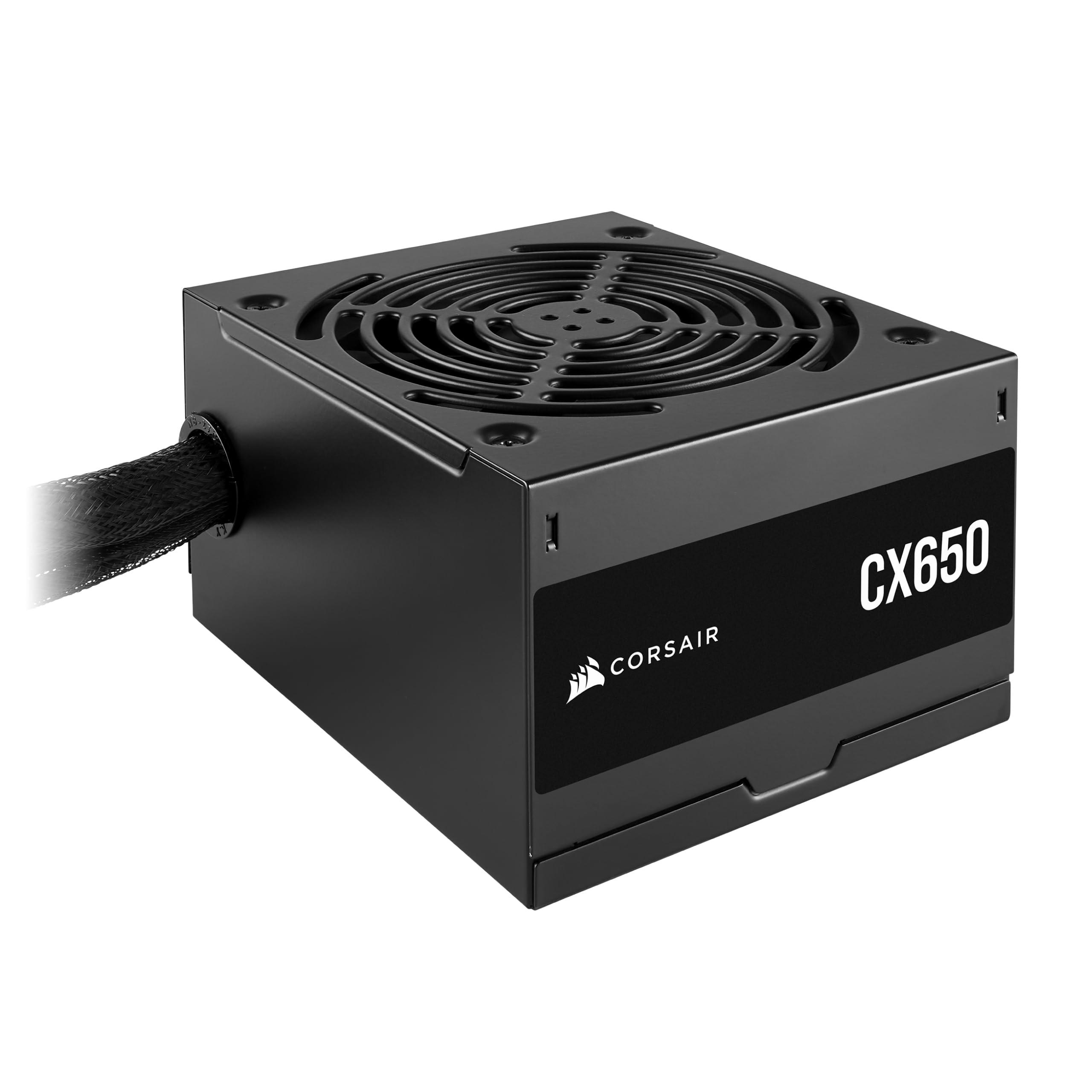 CORSAIR CX650 80 PLUS Bronze Non Modular Low-Noise ATX 650 Watt Power Supply - U