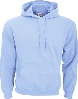 Gildan Hooded Sweatshirt with Fleece Lining, Style G18500 Men's Hoodie (Pack of 1)