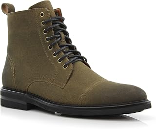Men's Ankle Dress Boots | Lace-up Casual Fashion Boot Collection | Cap Toe & Plain Toe Styles |
