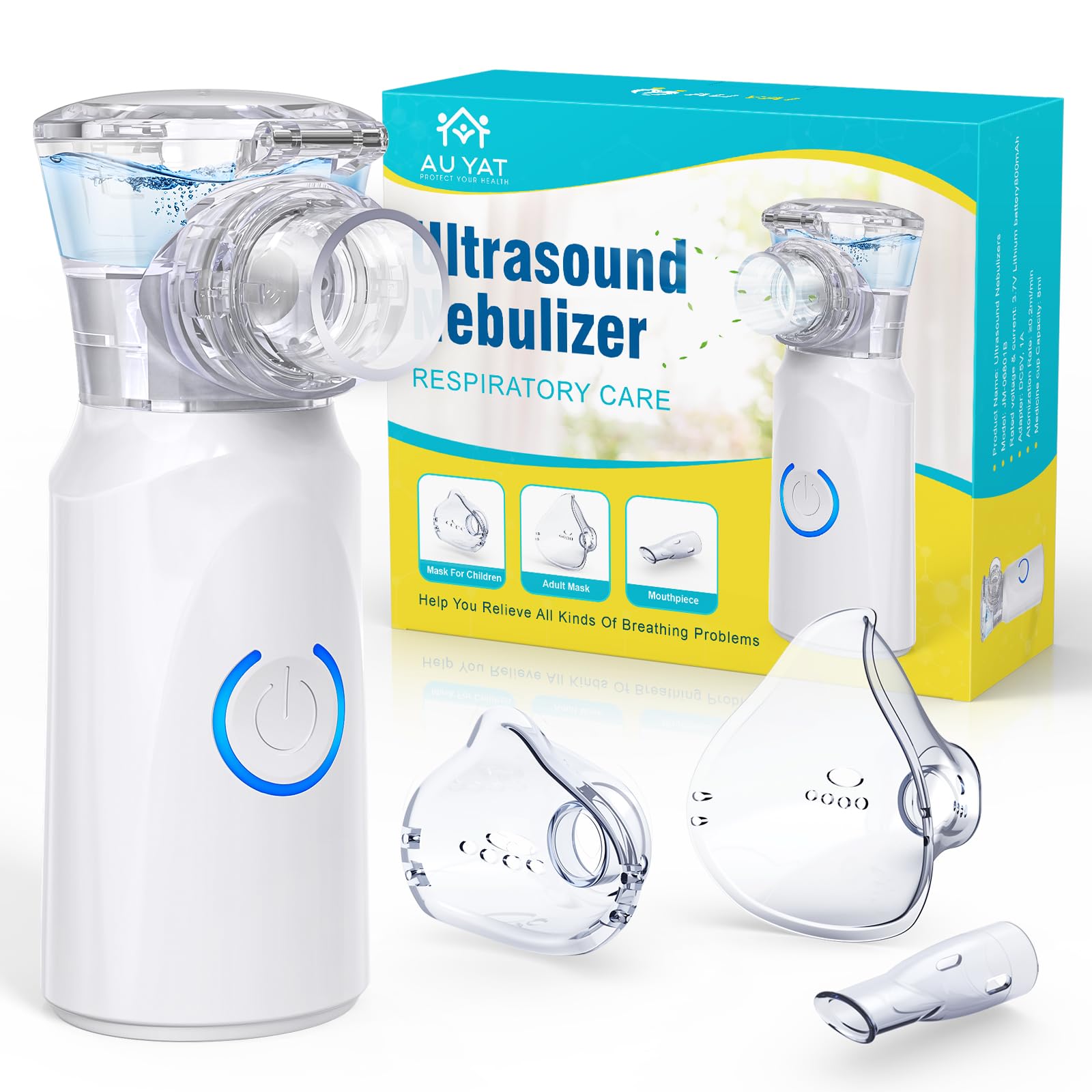Portable Quiet Aerosol Aerosol Machine for Adults and Children, Rechargeable Por