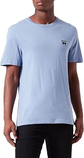 Wrangler - Men's T Shirt - Regular Fit - Sign Off Tee - Faded Black