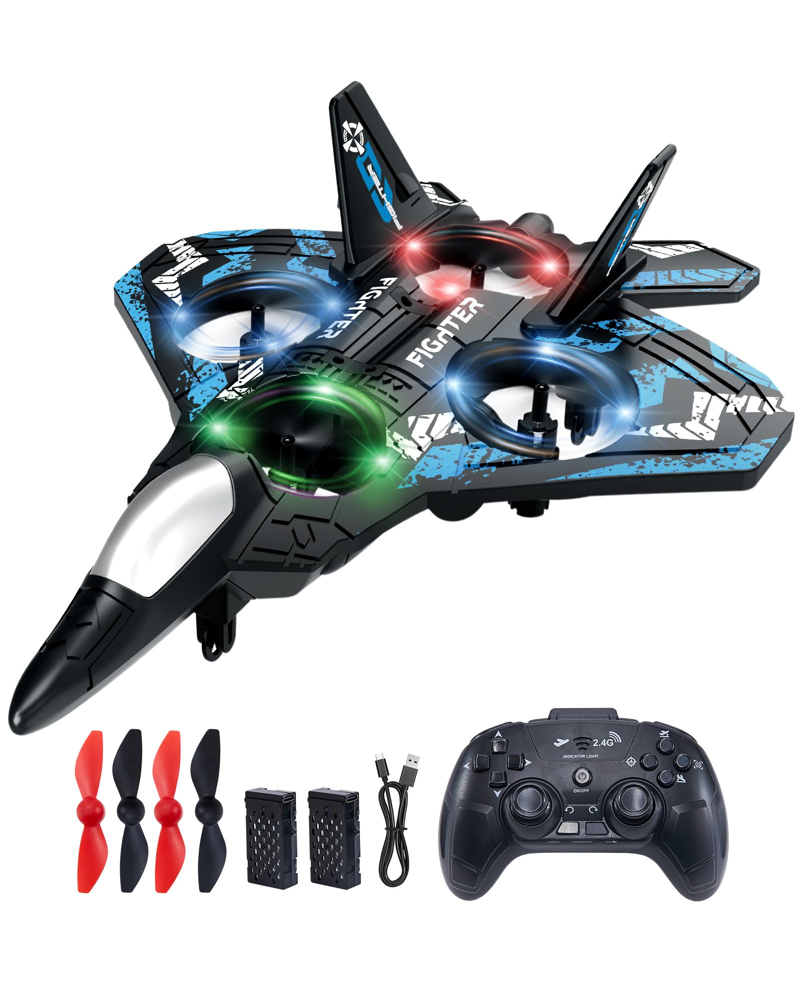 JoyRapt Drones for Kids Foam RC Plane, Remote Control Airplane | Toys Gifts for 