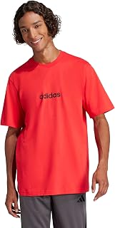 adidas Men's Essentials Linear Single Jersey T-Shirt