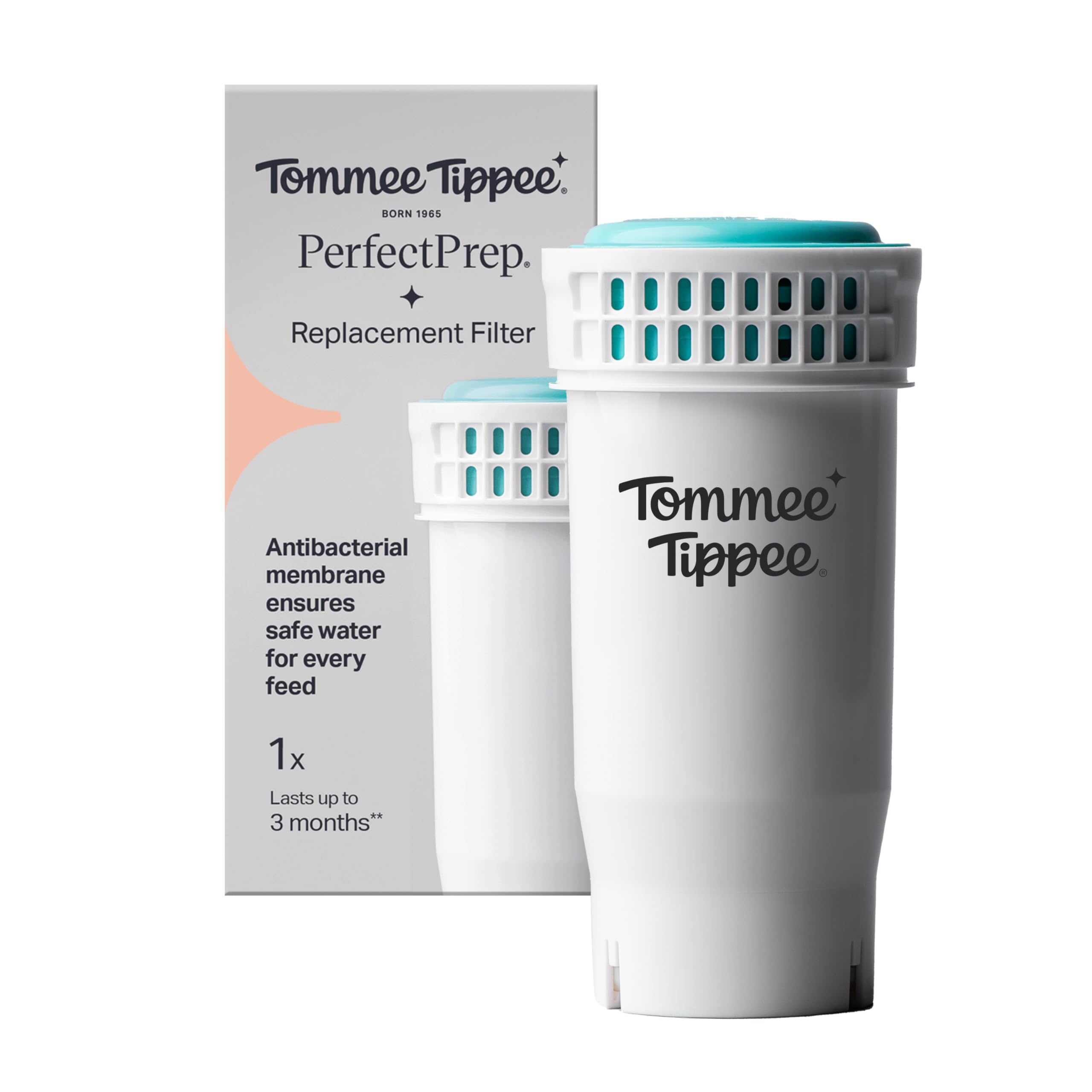 Tommee Tippee Perfect Prep Replacement Filter Pack of 1 Antibacterial | Compatib