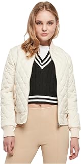 Urban Classics Women's Ladies Diamond Quilt Nylon Jacket Jacket (pack of 1)