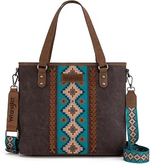 Wrangler Tote Bag for Women Western Purse Medium Crossbody Satchel Handbags