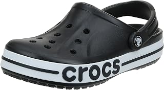 Crocs bayaband clog 9-10 uk black/white