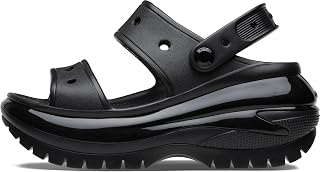 Crocs Unisex Classic Mega Crush Platform Sandals Wedge Sandals