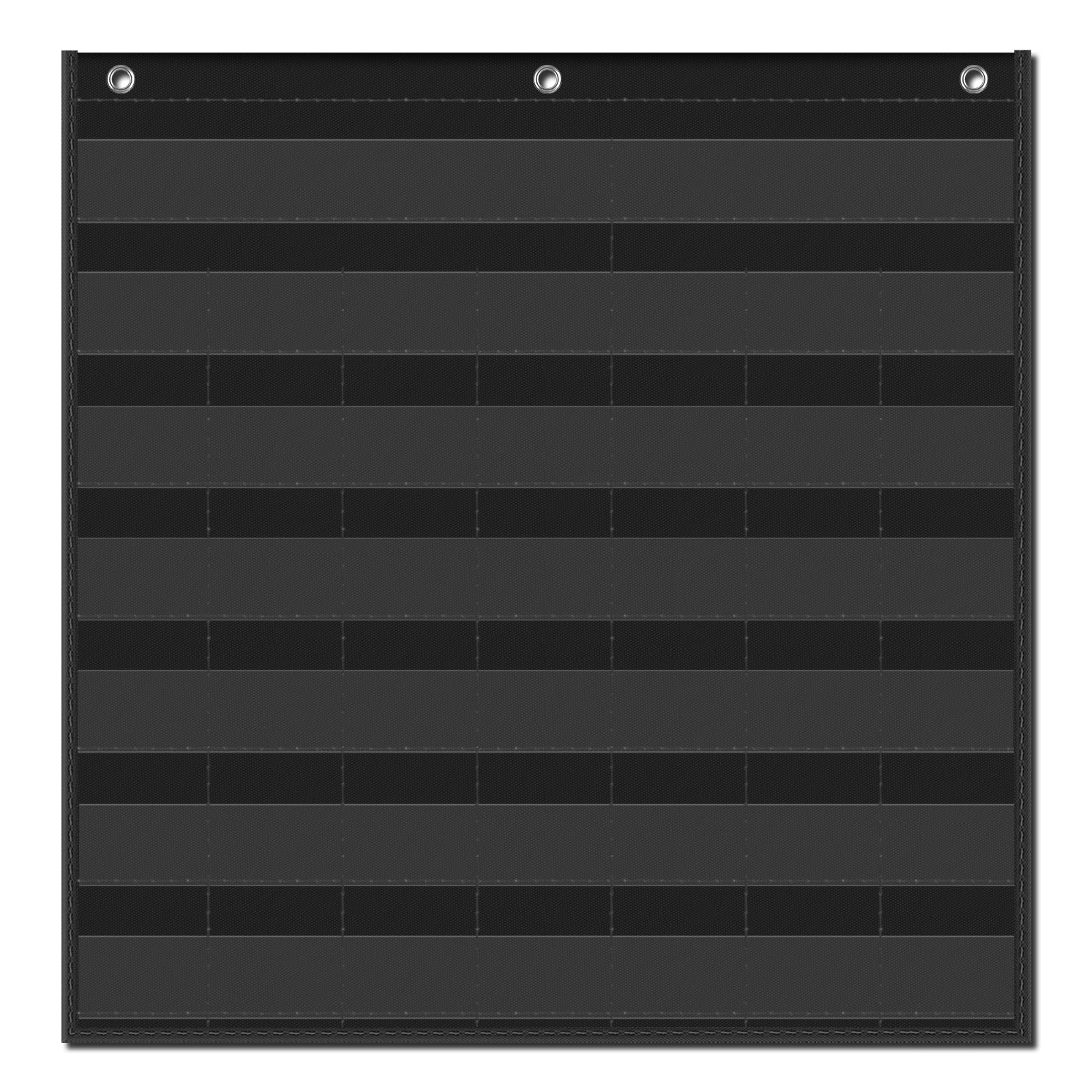 EAMAY Classroom Monthly Calendar Pocket Chart for 2.75 * 2.75 Cards,Homeschool S