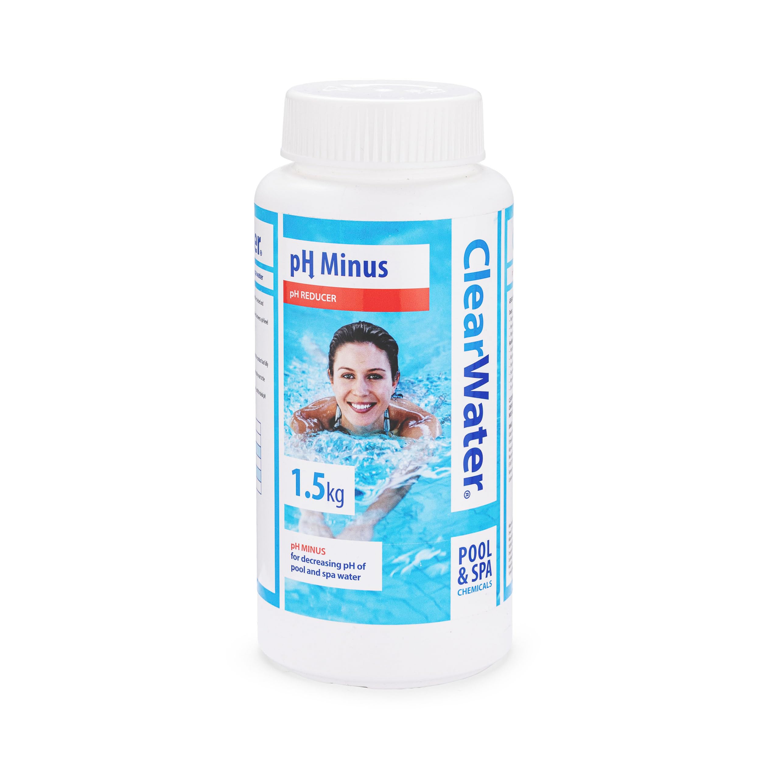 Clearwater pH Minus Decreaser – 1.5 kg Granules for Spa, Hot Tub & Swimming Pool