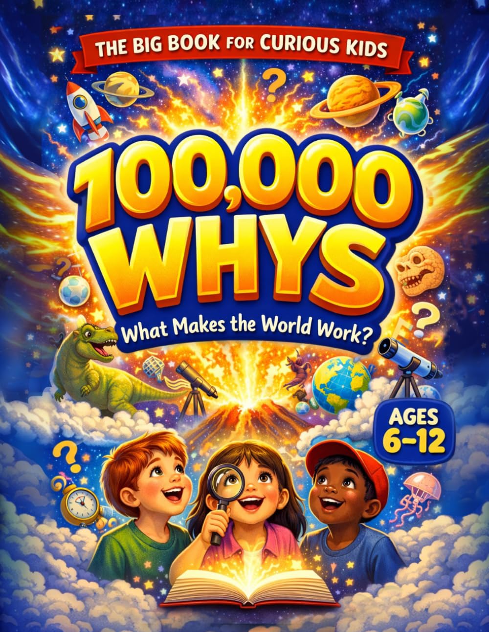 100,000 Whys - The Big Journey for Curious Kids: An Extraordinary Collection of 