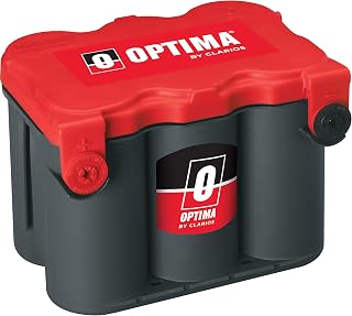 OPTIMA® Batteries High Performance 78 REDTOP® Sealed AGM Battery | Car, Truck and SUV Starting Battery, 800 CCA, Side Terminals, Maintenance Free, Versatile Mounting
