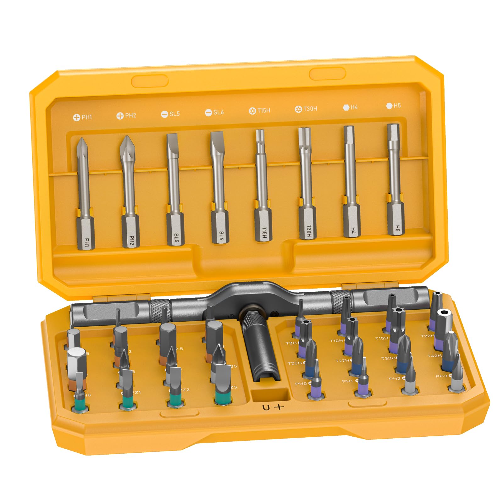 All in One 42 in 1 Magnetic Screwdriver Set Compact Precision Repair Kit for Gam