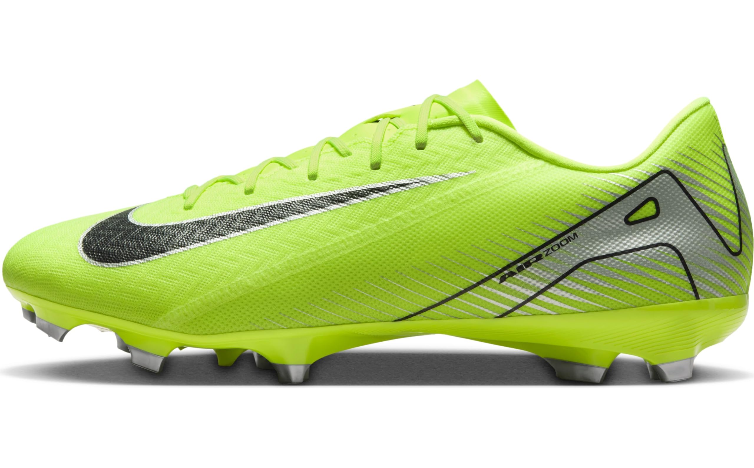 Nike Mercurial Vapor 16 Academy MG Low-Top Soccer Cleats (FQ8374-700, Volt/Black