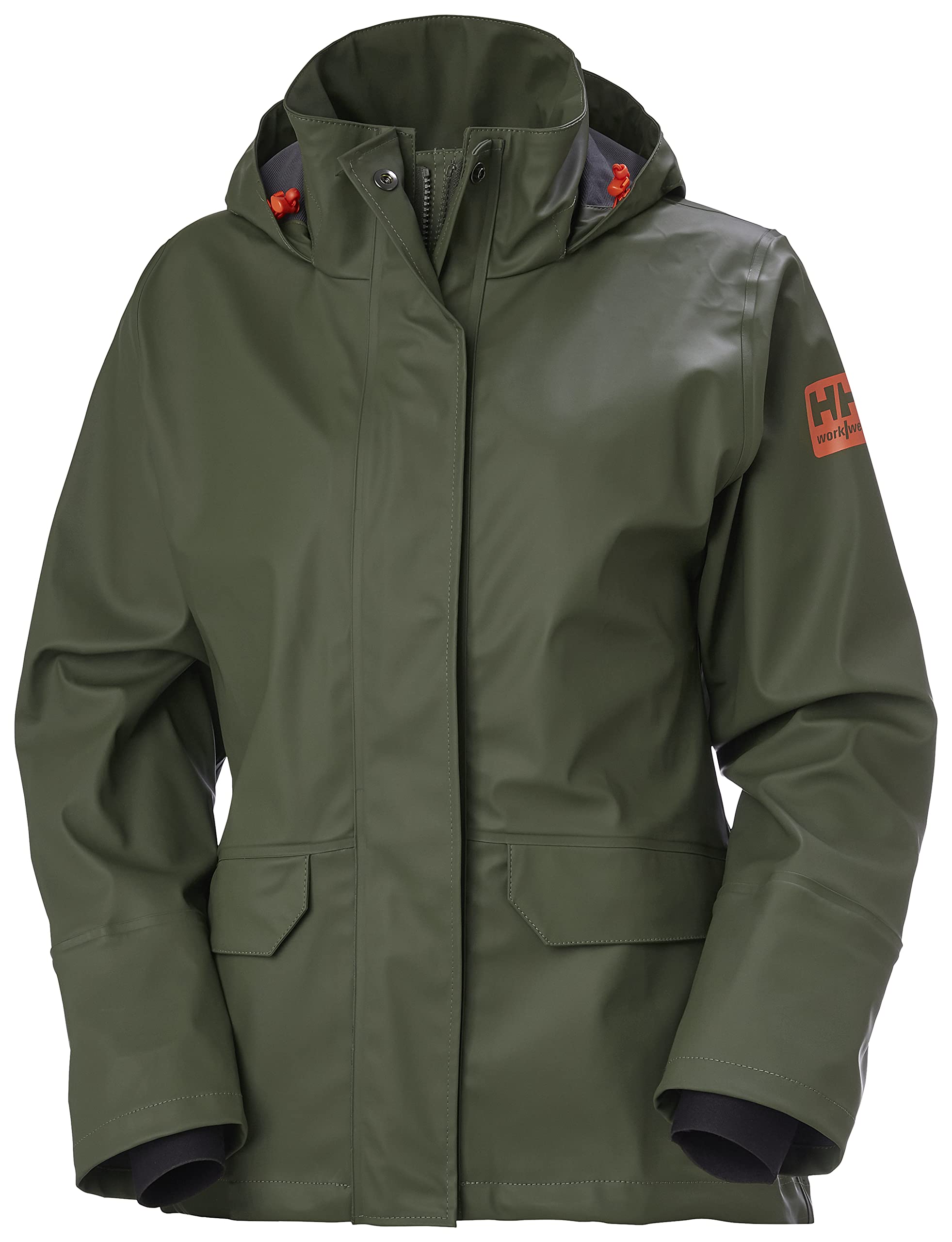 Helly-Hansen Women’s Luna/Gale Waterproof Rain Jacket with Adjustable Packable H