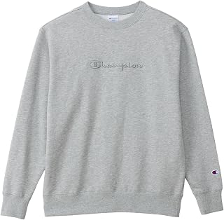 Champion Sweatshirt Long Sleeve French Terry Cotton USA Logo Embroidered Crewneck Sweatshirt Mens Basic C3-C032 Mens