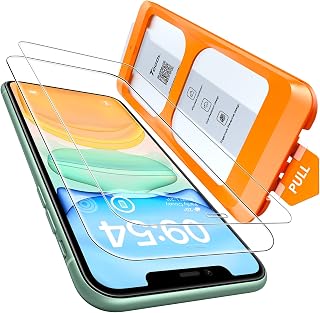 TOCOL for iPhone 11 / XR Screen Protector, Easy Installation