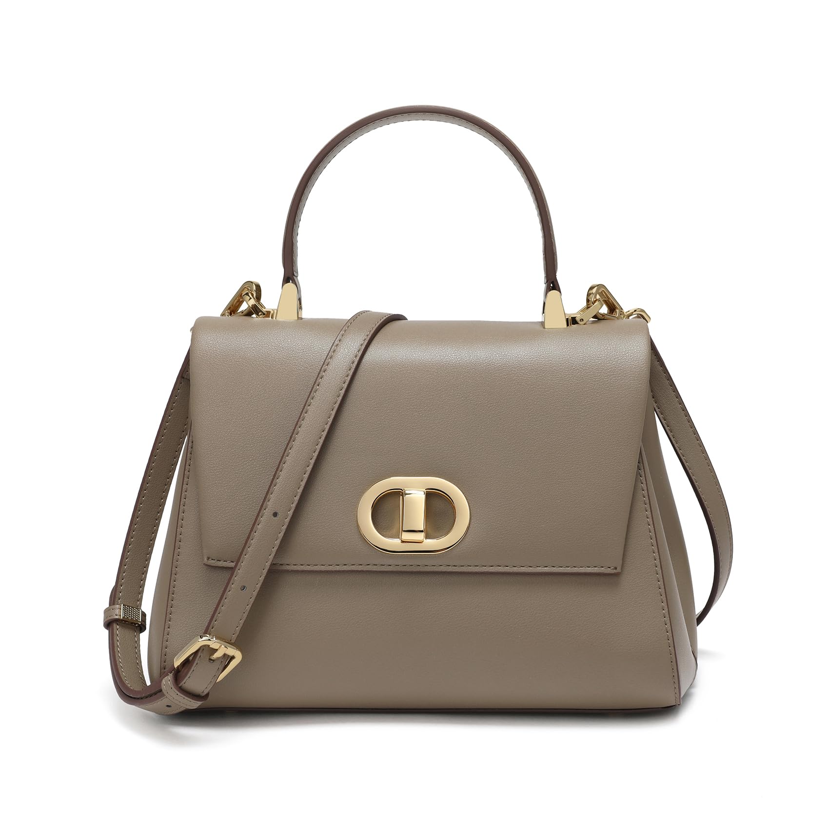 Top Handle Bag Leather Satchel Bags for Women Luxury Designer Business Crossbody