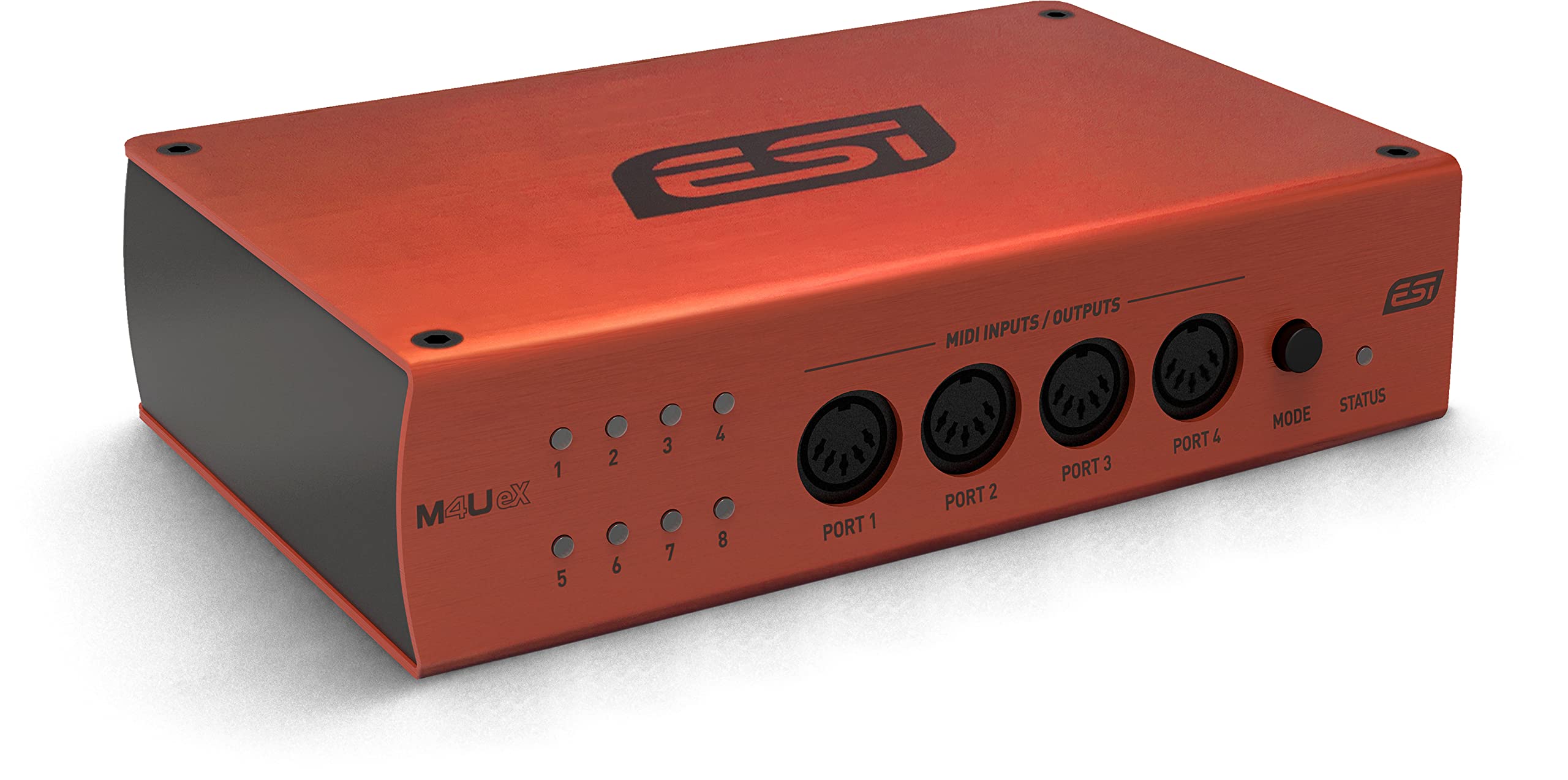 ESI ESI-M4UEX 8-Port USB 3.1 Gen 1 MIDI Interface with USB Hub