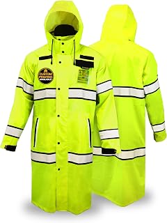 KwikSafety - Charlotte, NC - TORRENT Rain Jacket & Trench Coat ANSI OSHA Class 3 High Visibility Jacket Hi Vis Rain Gear