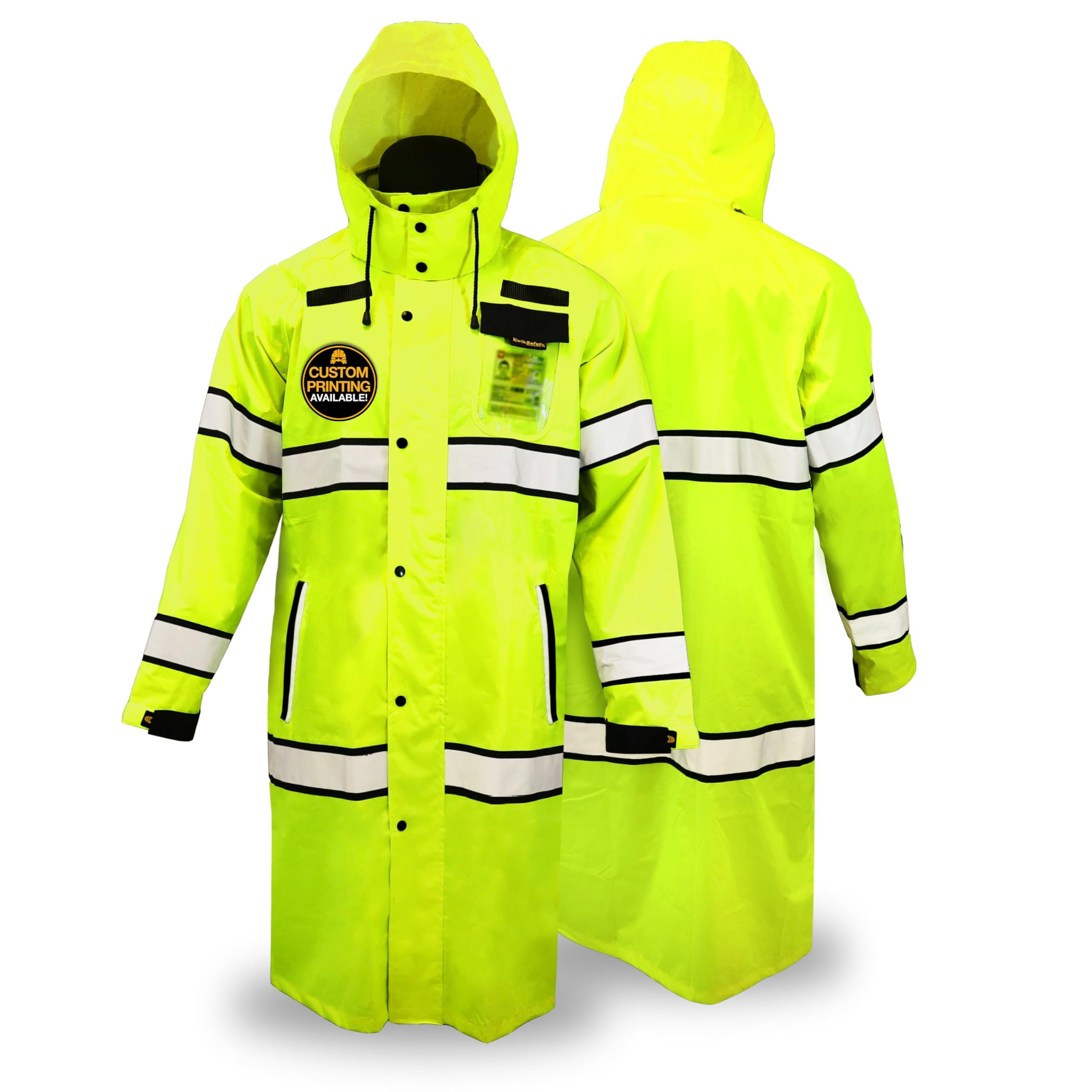KwikSafety - Charlotte, NC - TORRENT Rain Jacket & Trench Coat ANSI OSHA Class 3