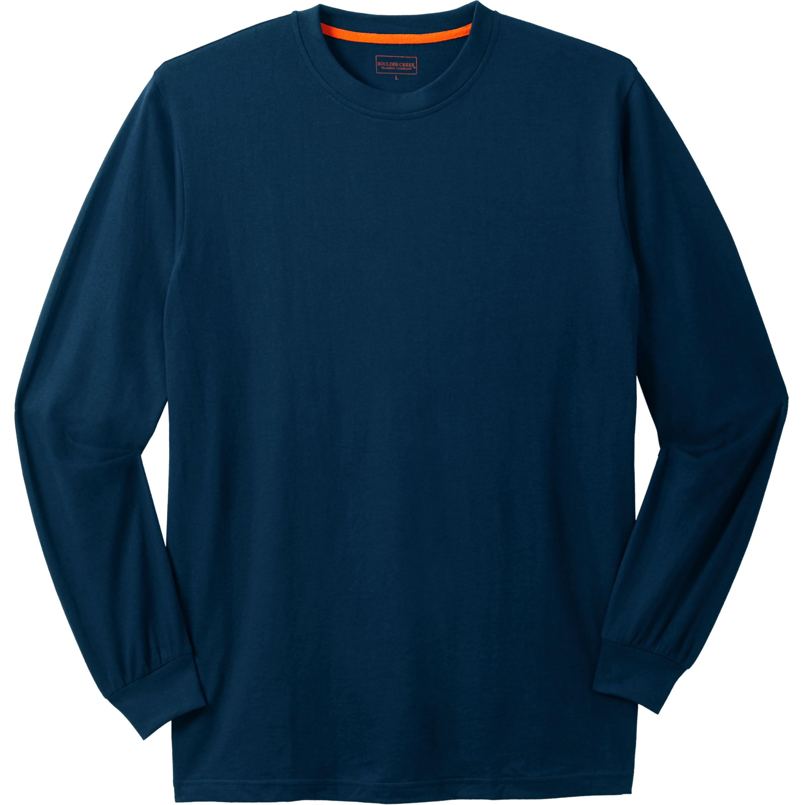 Boulder Creek Heavyweight Long-Sleeve No Pocket Crewneck Tee