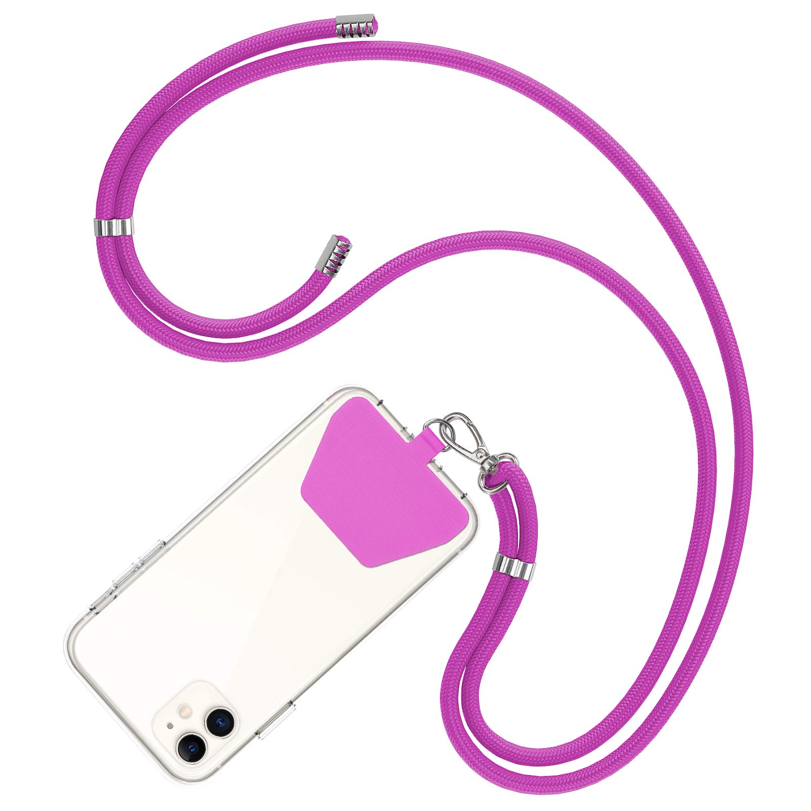 COCASES Crossbody Phone Lanyard with Tether, iPhone Strap for Hanging Anti-Theft