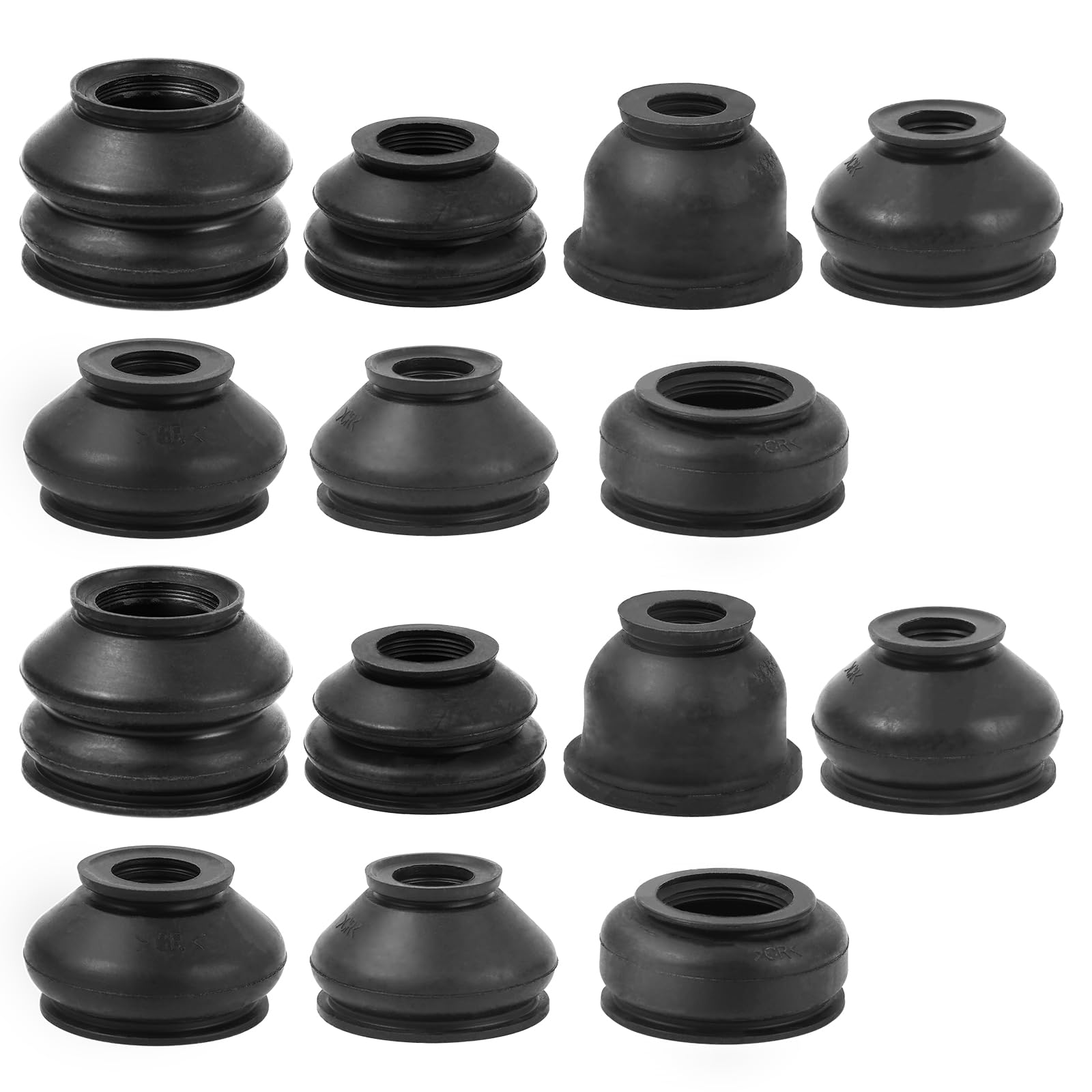 Ball Joint Boot Covers,14 Pcs Universal Multipack Ball Joint Rubber Dust Boot Co