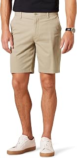 Amazon Essentials Men's Classic-Fit 9” (23cm) Cotton Blend Stretch Chino Shorts