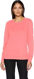 Amazon Essentials Women's Fleece Crewneck Long Sleeve Pullover Sweatshirt