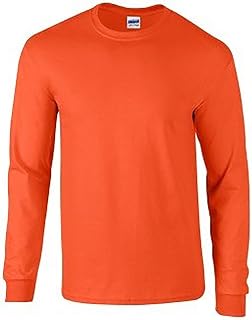 Gildan Ultra Cotton Long Sleeve T-Shirt - Style G2400 - Multipack Men's T-Shirt (Pack of 3)