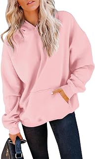 TICTICMIMI Women's Hoodies Sweatshirts Cute Fleece Pullover Shirts Pocket