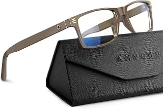 ANYLUV Blue Light Glasses for Sleep, 99.9% Blue Green Light Blocking with Red Lens, Blue Light Glasses