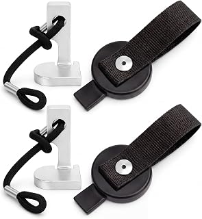 Hicarer 4 Pcs Trailer Brake Lockout Key Set - 2 Manual &amp; 2 Magnetic Surge Brake Lockout Keys, Compatible with Most Boat, Rv, Standard SAE Size