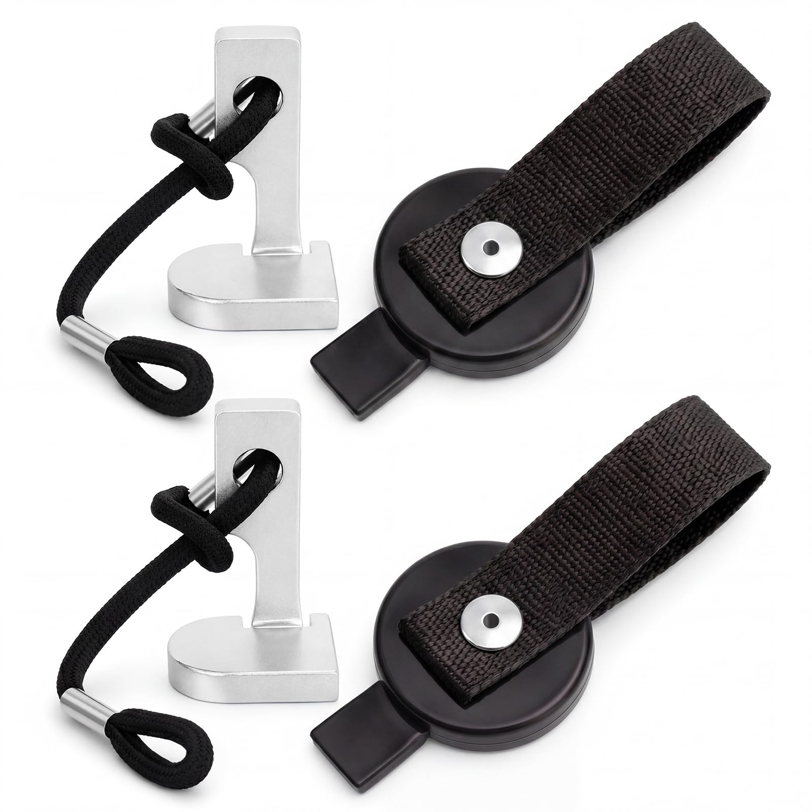 Hicarer 4 Pcs Trailer Brake Lockout Key Set - 2 Manual &amp; 2 Magnetic Surge Br