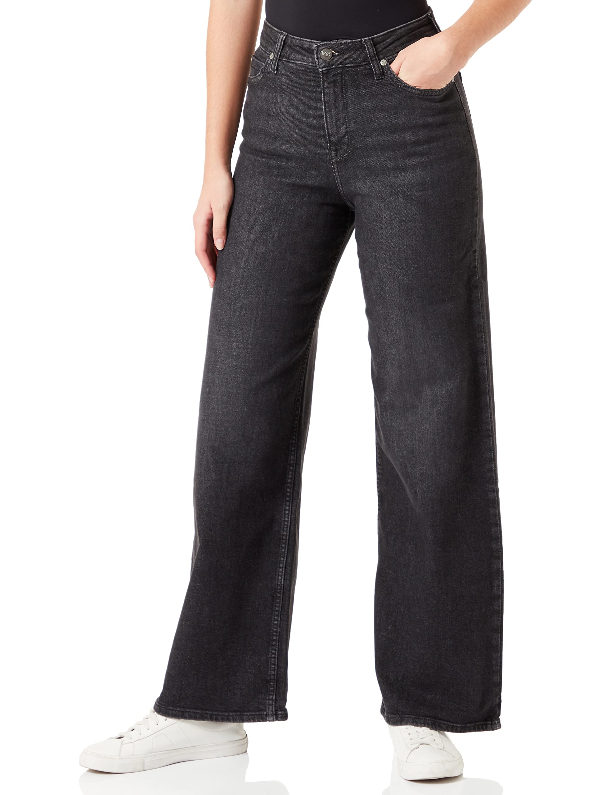 Lee - Women's Jeans - Wide Leg Fit and High Waist - Star A Line